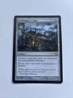 x1 MTG Grafdigger's Cage LP+ - Dark Ascension #149 Magic the Gathering - Image 1