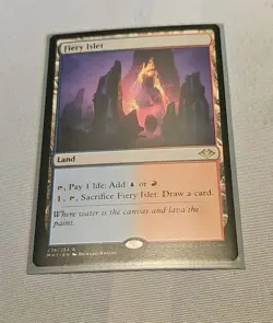 Fiery Islet Modern Horizons Magic mtg NM-Mint, free shipping - Image 1
