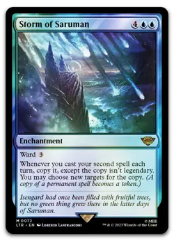 Storm of Saruman #72 (Foil) (LP) Lord of the Rings LTR Magic MTG - Image 1