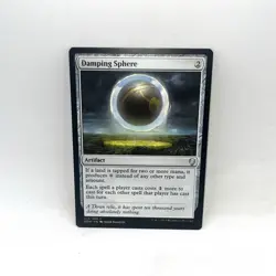 Damping Sphere Dominaria 213/269 Regular Uncommon MTG Magic The Gathering - Image 1