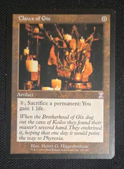 MTG Claws of Gix USG Urzas SAGA - NM Regular Uncommon - Image 1