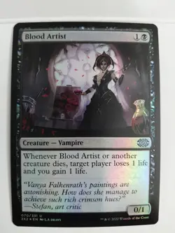 Blood Artist Double Masters 2022 Foil - Image 1