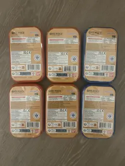 [Set Of 6] One Piece Card Game Mini-Tin Set Vol. 2 OP-13 FACTORY SEALED - Image 2