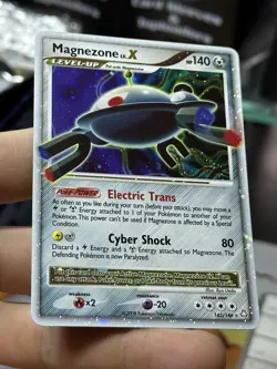 Magnezone LV.X 142/146 Legends Awakened 2008 Holo Rare Pokemon Card TCG - Image 4