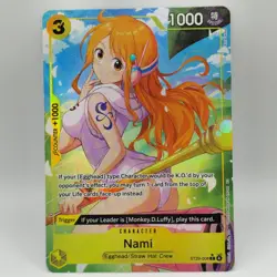 Nami ST29-008 (Alt Art) C Starter Deck (EGGHEAD) - ONE PIECE Card Game ENG - Image 1