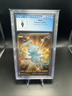Pokemon Shiny Mew Holo Secret Celebrations Card 025/025 CGC Mint 9 - Image 2