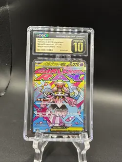 (CGC 10 Pristine) Pokemon Card - 2025 Mega Diancie ex 227/193 Mega Attack Rare - Image 1