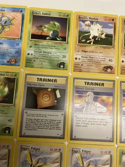 40 x POKEMON Gym Challenge / Heroes NON-HOLO Common / Uncommon CARDS 2000 WOTC - Image 4