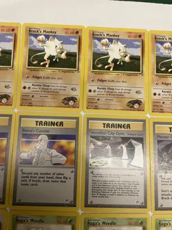 40 x POKEMON Gym Challenge / Heroes NON-HOLO Common / Uncommon CARDS 2000 WOTC - Image 5