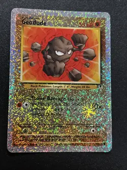 Geodude 77/110 Legendary Collection Reverse Holo Pokemon Card Excellent! - Image 3