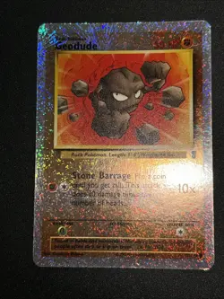 Geodude 77/110 Legendary Collection Reverse Holo Pokemon Card Excellent! - Image 5