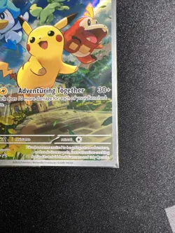 Pikachu 027 Holo, Pokemon SVP Scarlet & Violet Promo Card, SEALED! NM - Image 5