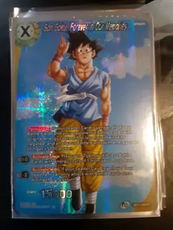 Dragon Ball Super Card Game Son Goku, Forever in Our Memories Theme... - Image 1