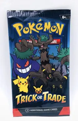 5 Packs Pokemon TCG Trick or Trade BOOster Packs 2024 Halloween Cards | 15 Cards - Image 2