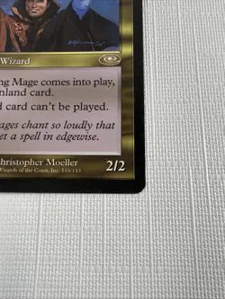 MTG Magic the Gathering Meddling Mage (116/146) Planeshift LP - Image 4