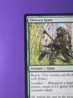 MTG - ELFSWORN GIANT - Free P+P - Image 3