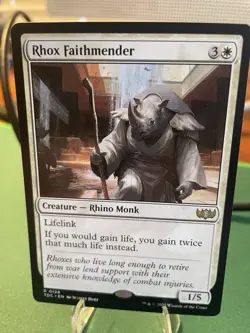 2025 Rhox Faithmender - Commander: Tarkir: Dragonstorm - 128 NM - Image 3