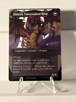 Zenos yae Galvus (Borderless) (Surge Foil) MTG FF NM Final Fantasy Magic - Image 2