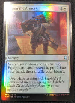 1x Open the Armory FOIL Commander Legends MTG Magic the Gathering NM - Image 1
