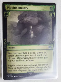 Pippin's Bravery [New, Near Mint] Showcase Scrolls {LotR: Tales of Middle-earth} - Image 1