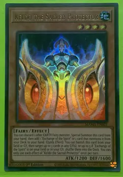 Yugioh x1 Keldo the Sacred Protector 1st Edition MAMA-EN025 Ultra Rare (NM!) - Image 1