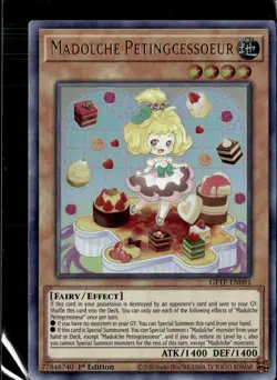 Yu-Gi-Oh! Madolche Petingcessoeur GFPT-EN091 1st ed LP - Image 1