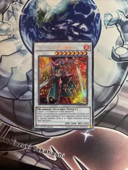 (AY) x 1 Crimson Blader - LC5D-EN074 - Secret Rare - 1st Edition LC5D VLP - Image 1