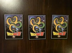 Dragon Ball Z CCG Score Majin Vegeta Card Lot 3 Energy Combat Cards English - Image 2