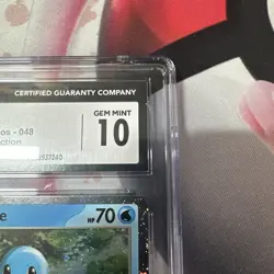 CGC 10 Swirled Up Squirtle - 048 (Cosmos Holo) Scarlet & Violet Promo Cards Holo - Image 5