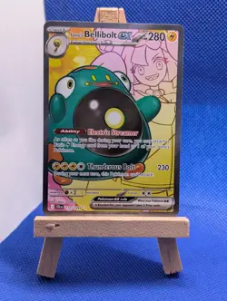 Ionos Bellibolt Ex 172/159 Journey Together Full Art Ultra Rare Pokemon Card - Image 1