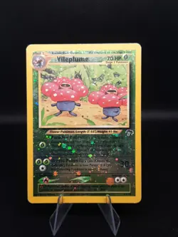 Pokemon Vileplume TCG Reverse Holo Card 17/18 Southern Islands Promo - Image 1