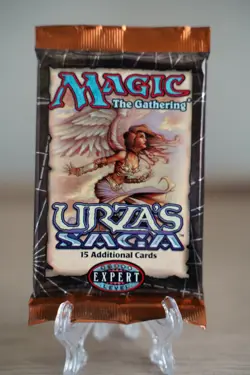 MTG Urza's Saga Booster Pack Factory Sealed Expert Level 15 Cards Vintage - Image 1