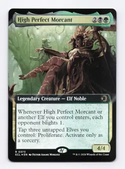 High Perfect Morcant (Extended Art) (Foil) 0373 (R) MTG Lorwyn Eclipsed (ECL) - Image 1