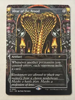 Altar Of The Brood MTG An Encyclopedia Of Magic Non-Foil Secret Lair - Image 1