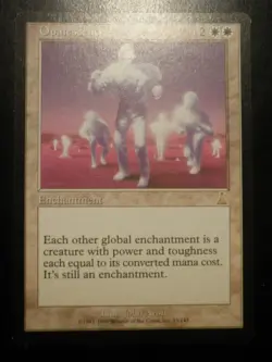 mtg magic opalescence urza's destiny ENGLISH destinee d'urza - Image 1