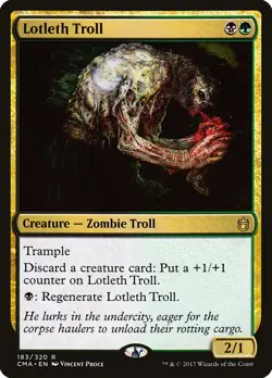 MTG Lotleth Troll ** Commander Anthology ** English - Image 1