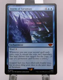 MTG Storm of Saruman the Lord of the Rings: Tales of Middle-Earth NM Un-played - Image 1