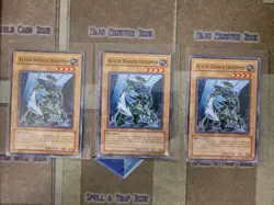 YUGIOH 3X ALIEN SHOCKTROOPER TAEV-EN001 COMMON 1ST ED NM - Image 1