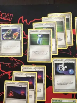 Lot Of 22 Mid Era Pokemon Trainer & Energy Cards Team Rocket Returns NM - Image 2