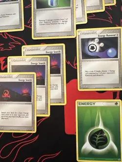 Lot Of 22 Mid Era Pokemon Trainer & Energy Cards Team Rocket Returns NM - Image 3