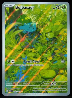 Bulbasaur #166/165 Scarlet & Violet 151 NM Pokemon Card - Image 1
