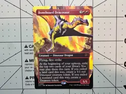 Trading card singles for Magic the Gathering: Bonehoard Dracosaur - Image 1