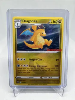 Dragonite 131/195 Silver Tempest Gamestop Exclusive Pokemon TCG Card NM - Image 1