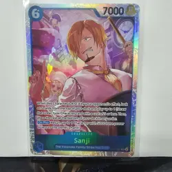 One Piece Card Game OP11-051 Sanji SR English A Fist of Divine Speed - Image 1