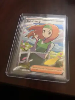Pokemon TCG Daisy's Help Scarlet & Violet Trainer Holo Ultra Rare Card 195/165 - Image 1