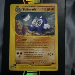 Pokemon Card - Poliwrath Skyridge 26/144 Rare Non Holo - Image 1