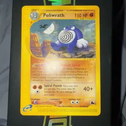 Pokemon Card - Poliwrath Skyridge 26/144 Rare Non Holo - Image 2
