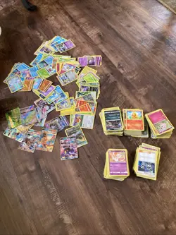Pokemon Card Lot Rares Commons Holos Ex Cards Read Description - Image 1