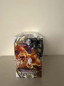 Pokemon Sword & Shield Brilliant Stars Booster Box 170 Cards Charizard Arceus - Image 3