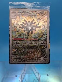 SEALED Pokemon TCG Surging Sparks Magneton ETB Promo Card #159 NM In Plastic - Image 1